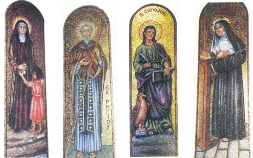 Beata C. Troiani, Santi Cipriano, Giovanni e Rita
