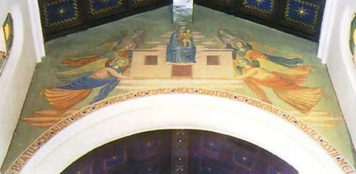 pittura terzo soprarco