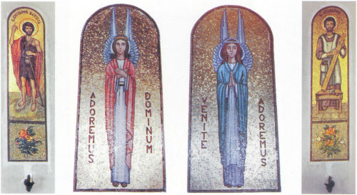 San Giovanni Battista, Angeli, San Giuseppe